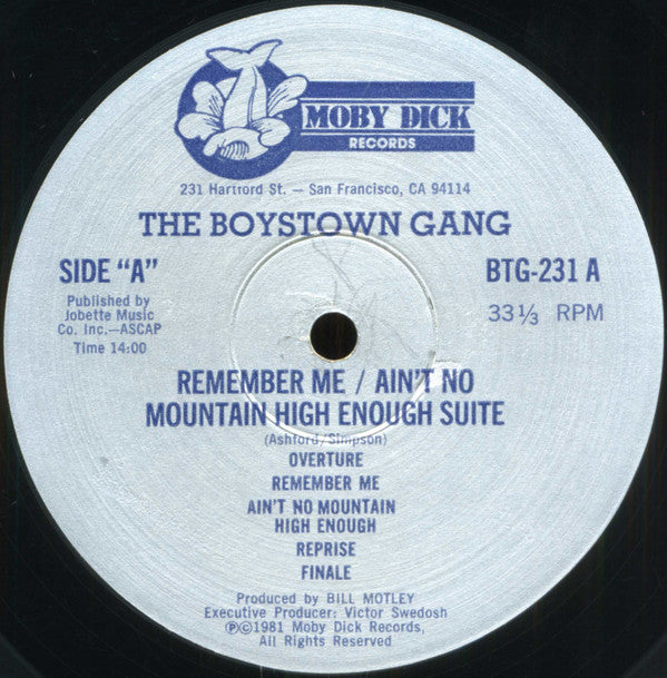 Boys Town Gang : Cruisin' The Streets (LP, Album)