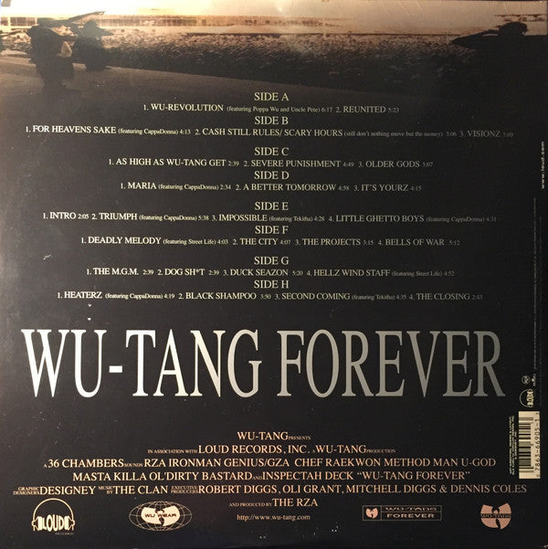 Wu-Tang Clan : Wu-Tang Forever (4xLP, Album, Gat)