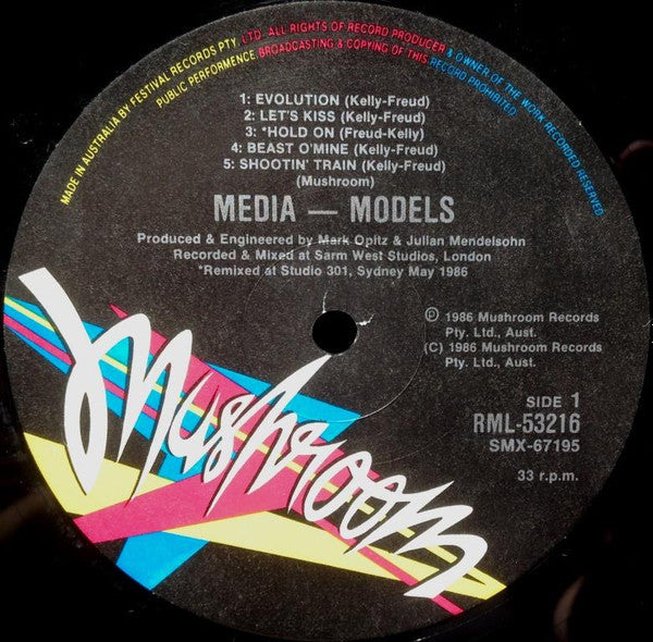 Models (2) : Models' Media (LP, Album)