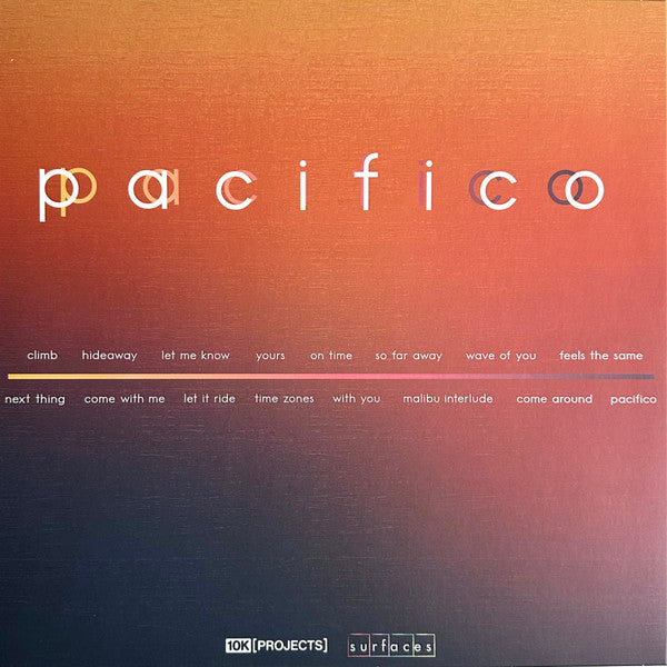 Surfaces : Pacifico (LP, Album, Sun)