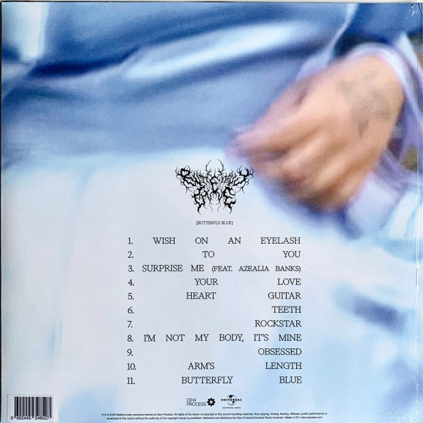 Mallrat : Butterfly Blue (LP, Album, Ltd, Kel)