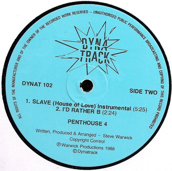 Penthouse-4* : Slave (House Of Love) (12")