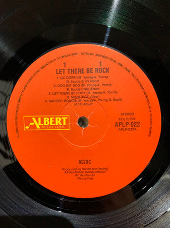 AC/DC : Let There Be Rock (LP, Album, M/Print, RP, Gat)