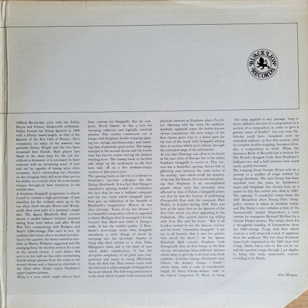 Stéphane Grappelli with The Hot Club Of London* : I Got Rhythm! (2xLP, Album)