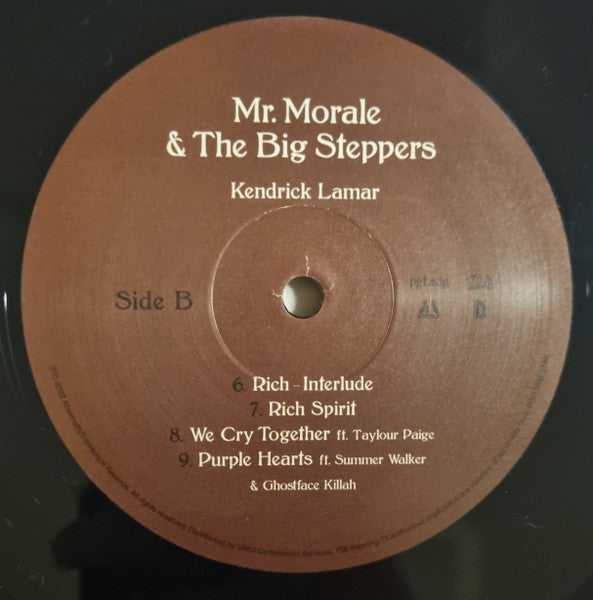 Kendrick Lamar : Mr. Morale & The Big Steppers (2xLP, Album)