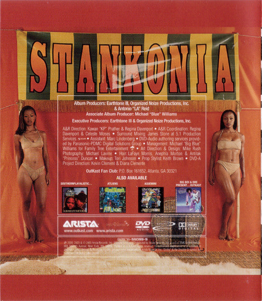 OutKast : Stankonia (DVD-V, Album, RE, Multichannel)