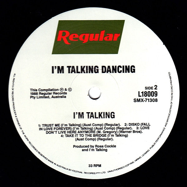 I'm Talking : Dancing (LP, Comp)