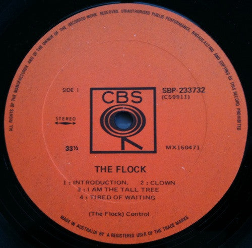 The Flock : The Flock (LP, Album)