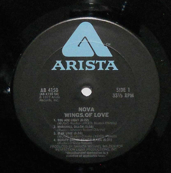 Nova (38) : Wings Of Love (LP, Album)