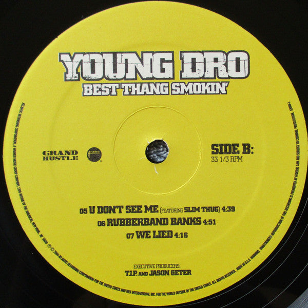 Young Dro : Best Thang Smokin' (2xLP, Album)