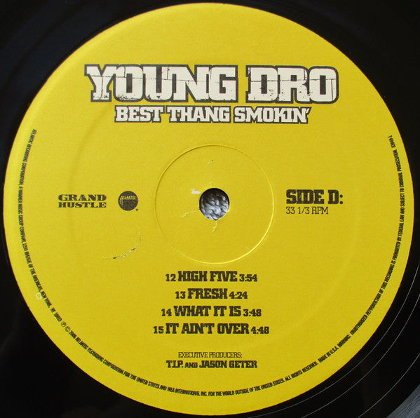 Young Dro : Best Thang Smokin' (2xLP, Album)