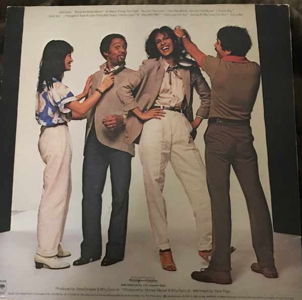 Marilyn McCoo & Billy Davis Jr. : Marilyn & Billy (LP, Album, Ter)