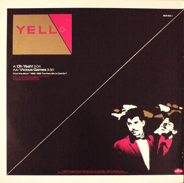 Yello : Oh Yeah! / Vicious Games (12")