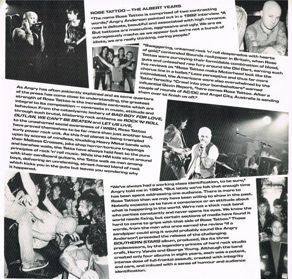 Rose Tattoo : A Decade Of Rock (LP, Comp)