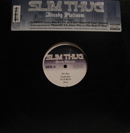 Slim Thug : Already Platinum (2xLP, Album)