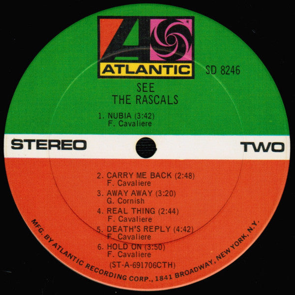 The Rascals : See (LP, Album, CTH)