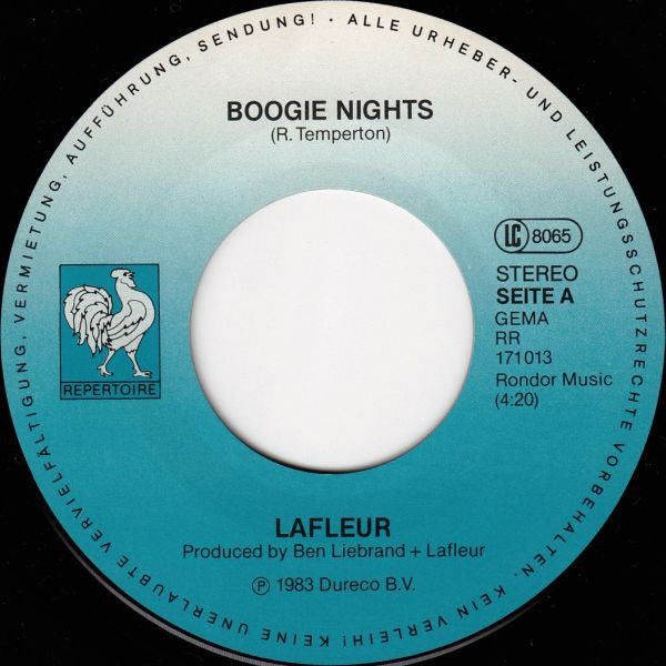 Lafleur : Boogie Nights (Special Remix) (7", Single)