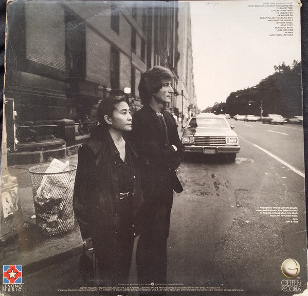 John Lennon & Yoko Ono : Double Fantasy (LP, Album)