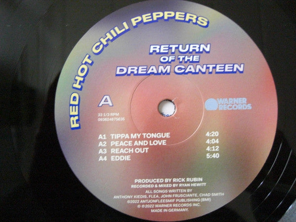 Red Hot Chili Peppers : Return Of The Dream Canteen (2xLP, Album)