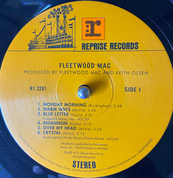 Fleetwood Mac : Fleetwood Mac (LP, Album, RE)