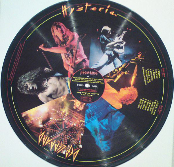 Def Leppard : Hysteria (LP, Album, Pic)
