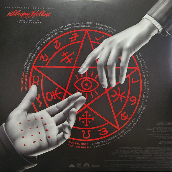 Danny Elfman : Sleepy Hollow (Music From The Motion Picture) (2xLP, Album, RE, Bla)