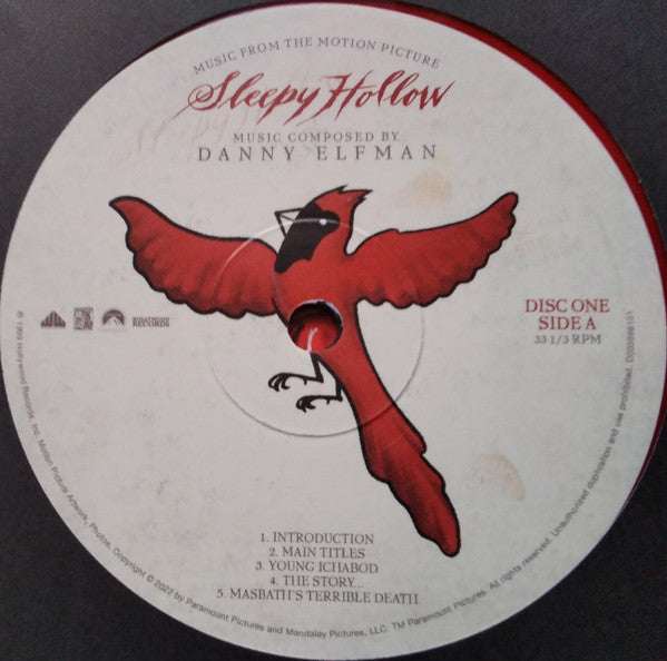 Danny Elfman : Sleepy Hollow (Music From The Motion Picture) (2xLP, Album, RE, Bla)