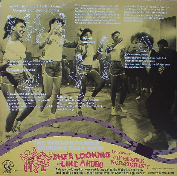 Malcolm McLaren : Double Dutch (12", Ltd)