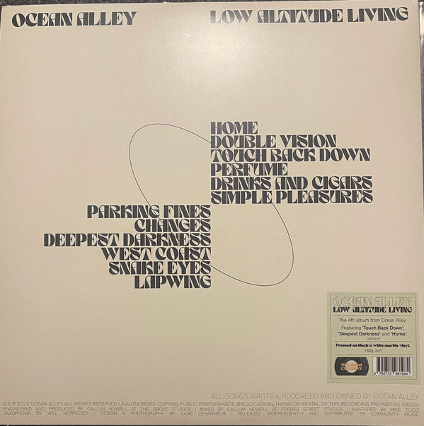 Ocean Alley : Low Altitude Living (LP, Ltd, Cle)