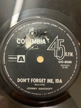 Johnny Ashcroft : Think Pink (7", Single, Promo)