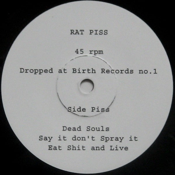 Rat Piss : Rat Piss (7")