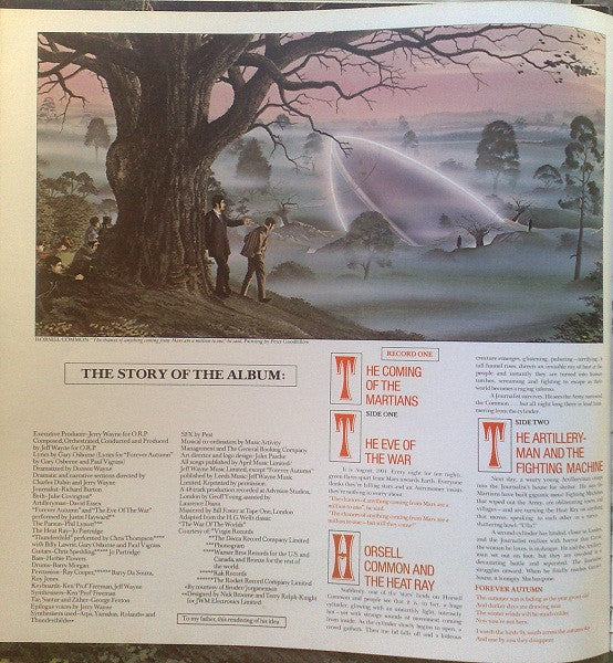Jeff Wayne : Jeff Wayne's Musical Version Of The War Of The Worlds (2xLP, Album, Gat)