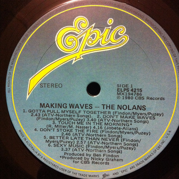 The Nolans : Making Waves (LP, Album)