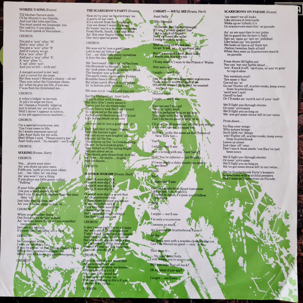 Jon Pertwee Featuring Una Stubbs & Geoffrey Bayldon : Worzel Gummidge Sings (LP)
