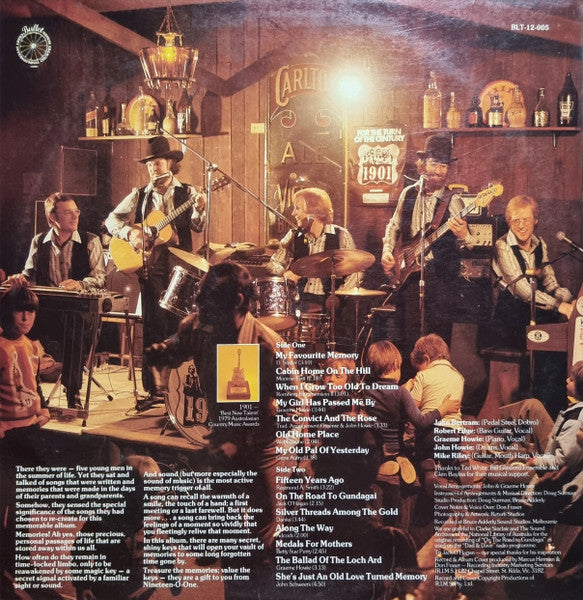 1901 : Memories (LP, Album)