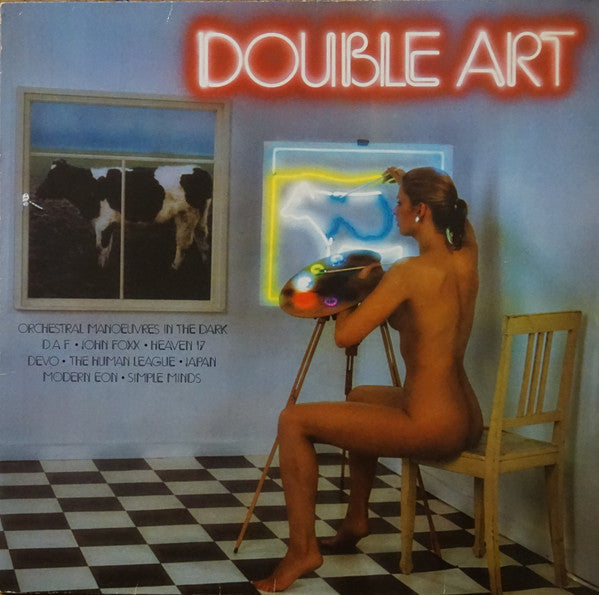 Various : Double Art (LP, Comp)