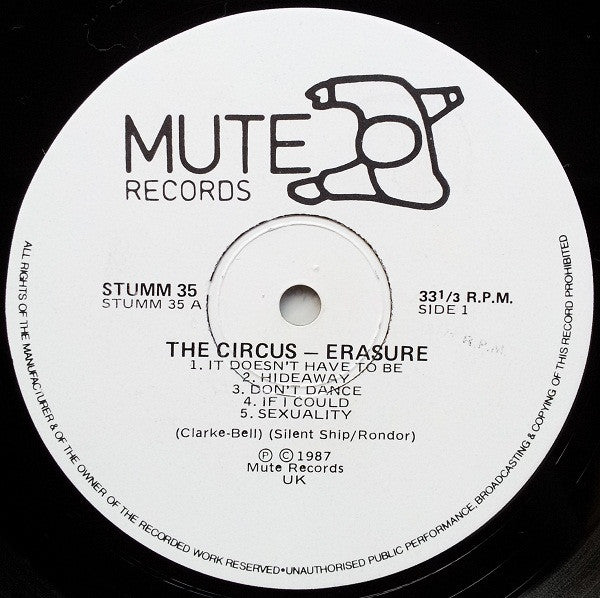 Erasure : The Circus (LP, Album)