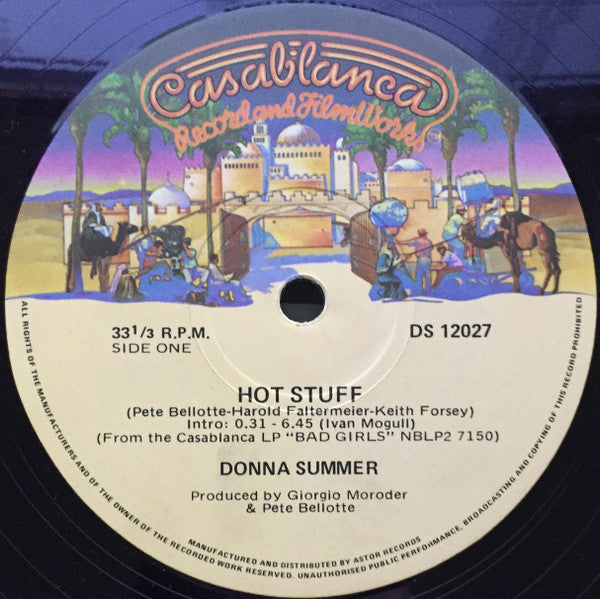 Donna Summer : Hot Stuff (12&quot;, Single)