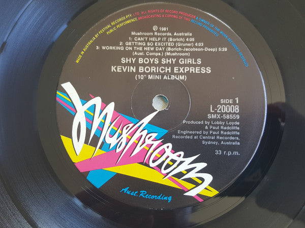 Kevin Borich Express : Shy Boys Shy Girls (10", MiniAlbum)