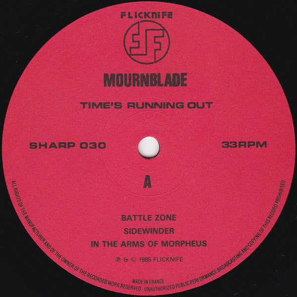 Mournblade (3) : Times Running Out (12", MiniAlbum)