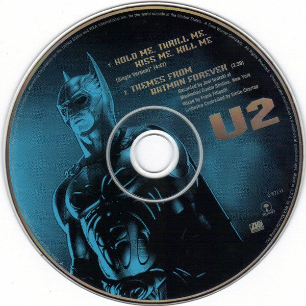 U2 : Hold Me, Thrill Me, Kiss Me, Kill Me (CD, Single)