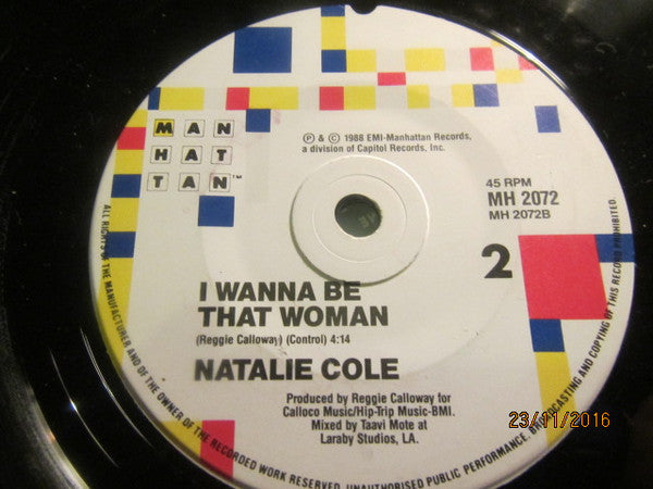 Natalie Cole : Pink Cadillac (7", Single)