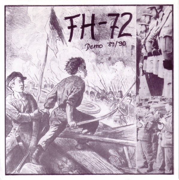 FH-72 : Demo '89/'90 (7", EP, Red)