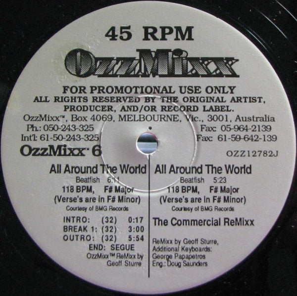 Various : OzzMixx 6 (12", Promo)