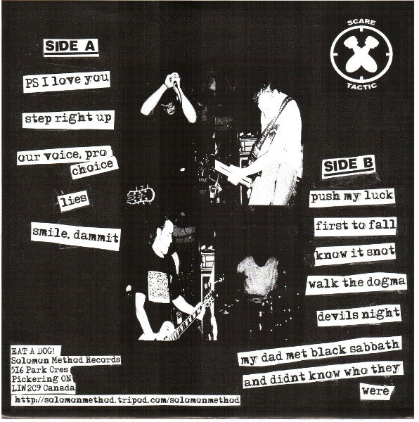 Scare Tactic : Scare Tactic (7", EP)