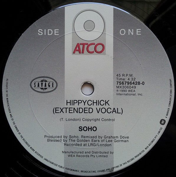 Soho (2) : Hippychick (12")