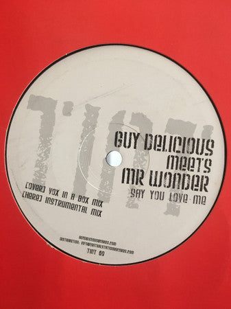 Guy Delicious Meets Mr. Wonder : Say You Love Me (12&quot;)