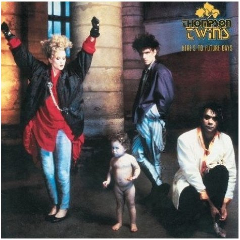 Thompson Twins : Here's To Future Days (LP, Album + 12")