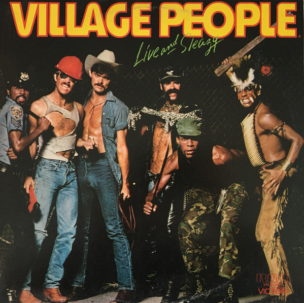 Village People : Live And Sleazy (2xLP, Album)