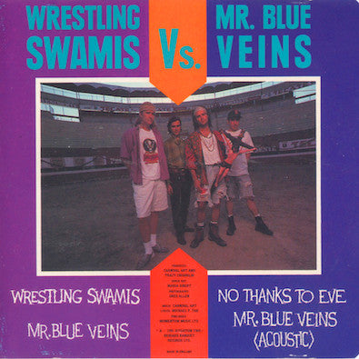 Carnival Art : Wrestling Swamis Vs. Mr. Blue Veins (12")